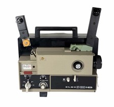 Vintage Elmo ST-180E M 2-Track Super8 Movie Projector - Power On / AS-IS