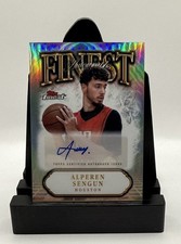 2024-25 Topps Finest - Finest Autographs Alperen Sengun, Alperen