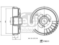 2X Febi Bilstein Bremstrommel 178511 FüR Dacia Lada Renault