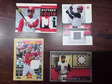 (4) Different KEN GRIFFEY JR Game-Used Jerseys & Base Cincinnatti Reds