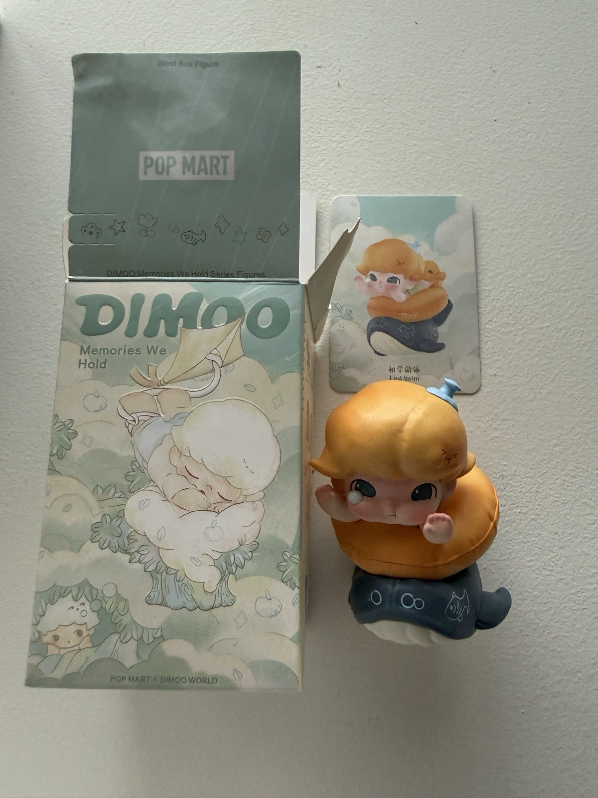 PopMart Dimoo Memories We Hold Series Figure - First Swim