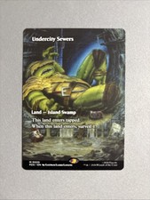 Undercity Sewers (Borderless) 0020 - PZA Teenage Mutant Ninja Turtles - MTG NM/M