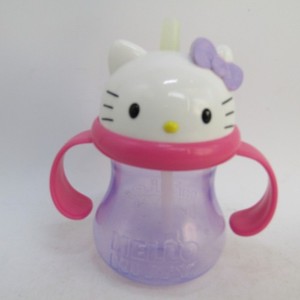 Munchkin Hello Kitty Character Straw Cup 8 oz.
