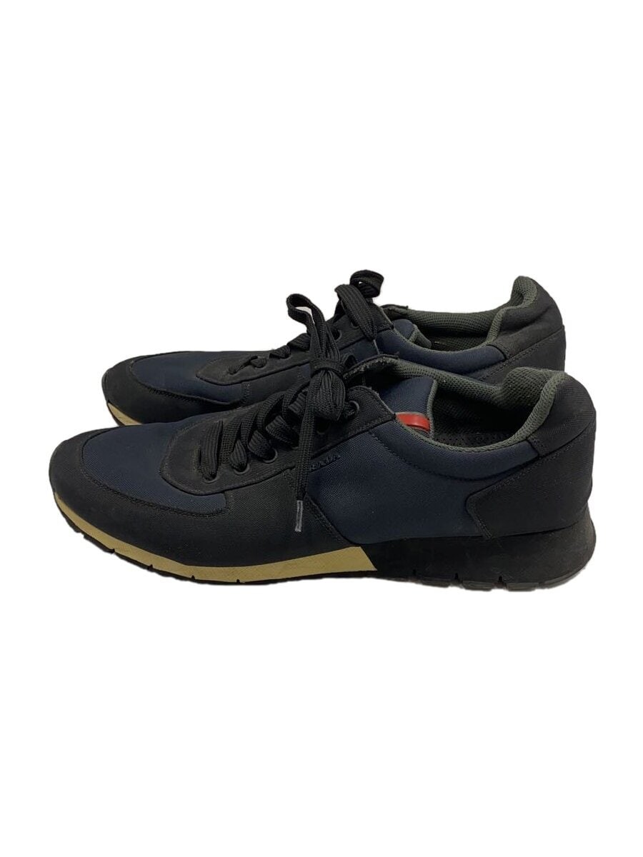 PRADA Low Top Sneakers in Navy Blue Size US8 Style 4e2942
