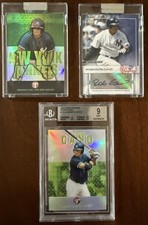 Lot of 41 Robinson Cano 2002-2017 Gold Refractor BGS 9 Pristine Rookie + Auto