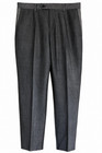 Moschino Men’s 100% Wool Dress Pants Gray Size 44 IT (US 28–29) Tailored Luxury — photo 1
