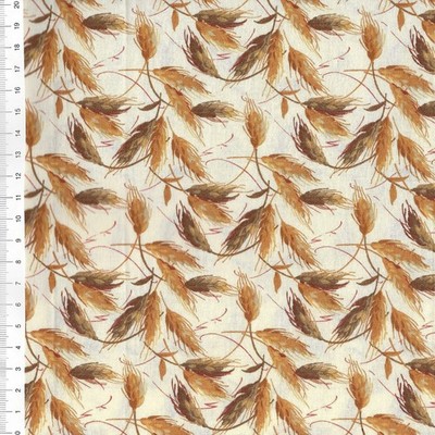 Reststück -  Patchworkstoff - '' Ähren '' - 31 x 110cm