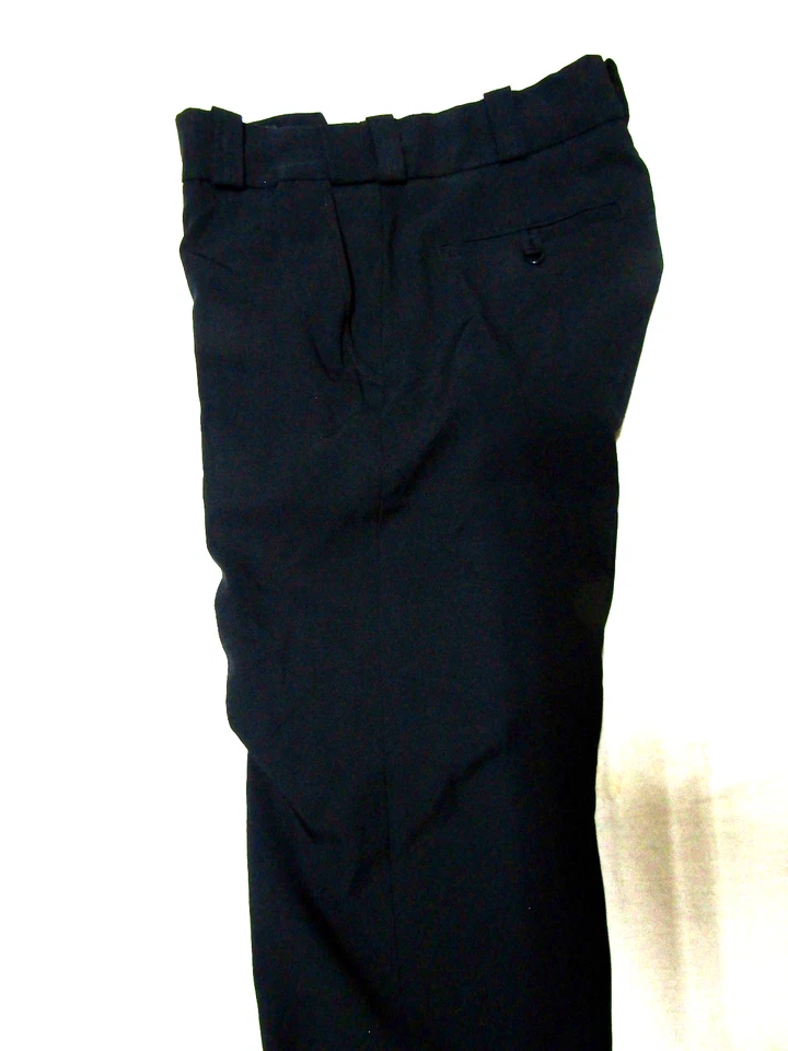 (3X) Spiewak SU320 Police Security Uniform Pants Size 36 x 32, Dark Navy - USED - Image 3 of 4