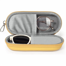Hard Shell Glasses Storage Bag Dual Sunglasses Cover Eyeglasses Case Women