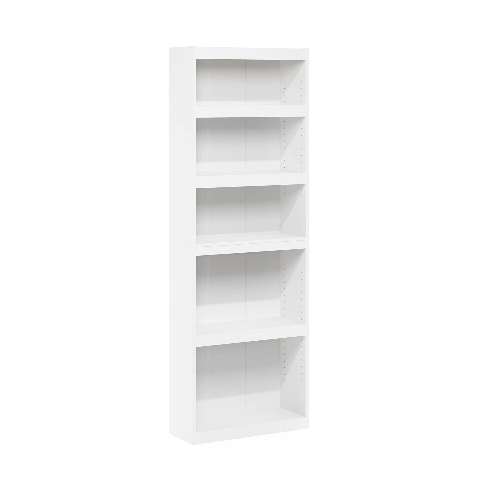 FURINNO JAYA ENHANCED HOME 5-TIER SHELF BOOKCASE 22062WH - - Scratch & Dent