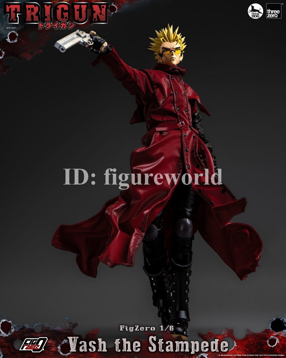 Card Threezero 3Z05880C0 1/6 TRIGUN FigZero Vash the Stampede