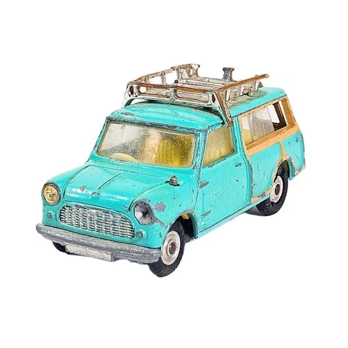Corgi Toys 485 Austin Mini Countryman Surfing Die-cast Car Vintage 1960s Unboxed