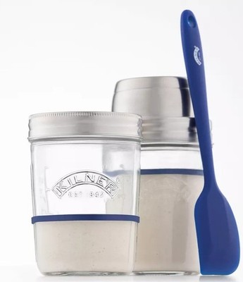 NEW Kilner Glass Sourdough Starter Set