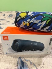 JBL Charge 5 Portable Bluetooth Speaker - Custom Tropical Beer Print