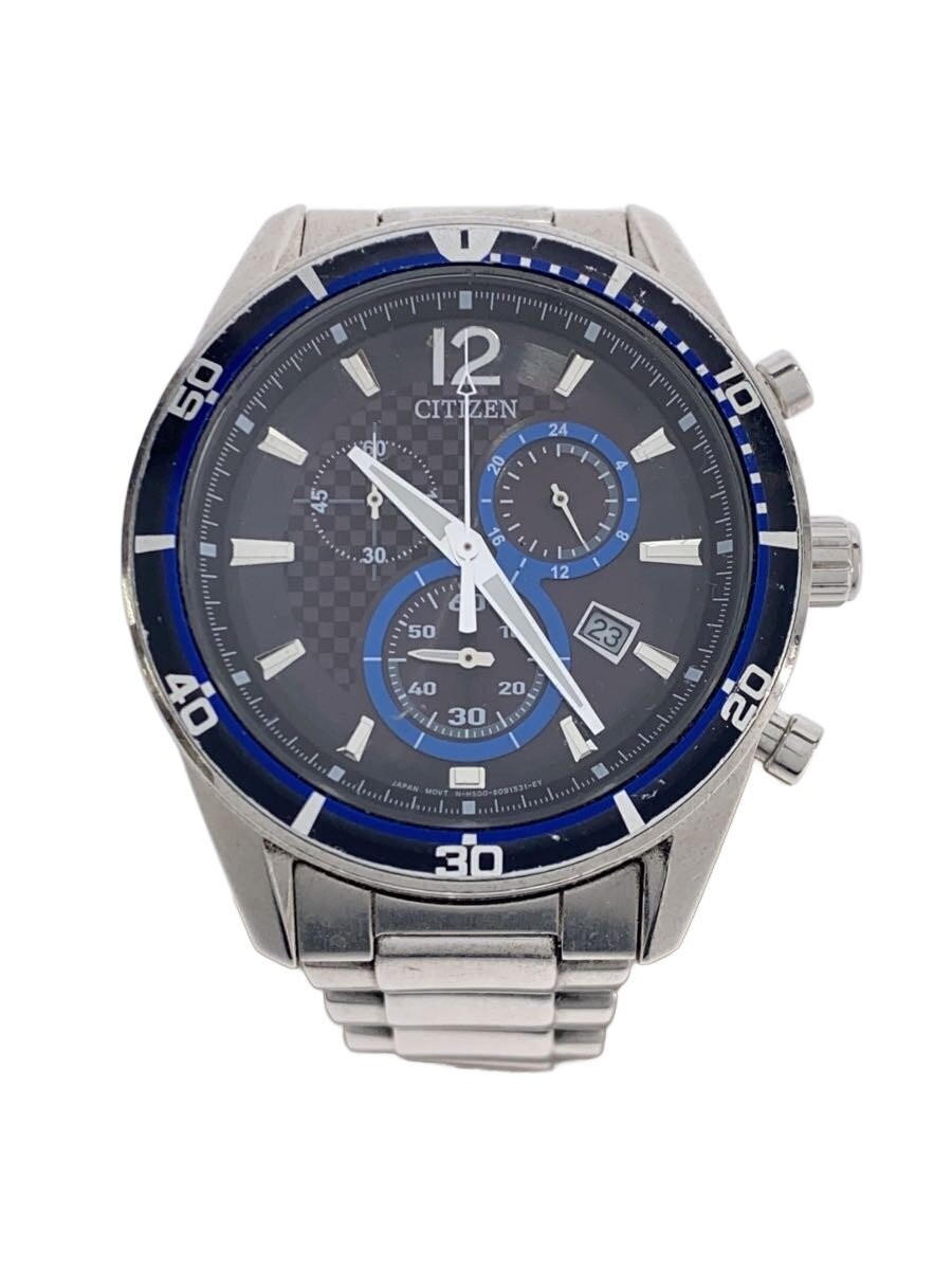 Citizen Quartz Watch Analog Stainless Steel WHT H500-s061083 Chronograph