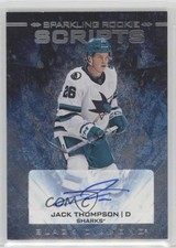 2024-25 Upper Deck Black Diamond Sparkling Rookie Scripts Jack Thompson Auto 1q2