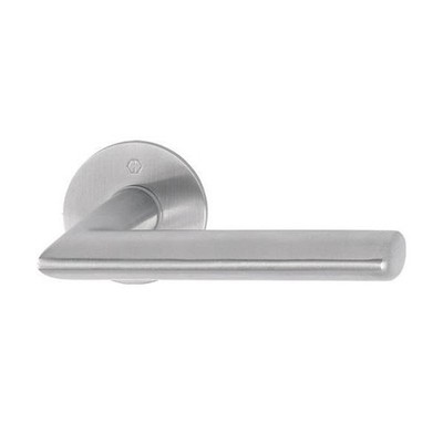 Hoppe Türdrückerpaar Stock.E1140Z/849N VA F69 m.Drückerrosetten 4-KT.8mm