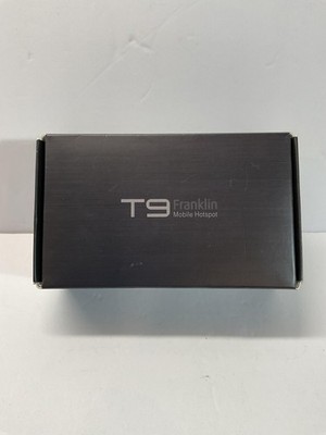 Franklin T9 Mobile Hotspot Wi-Fi Modem T-Mobile Black 4G LTE W/ Cable Box