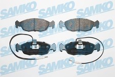 SAMKO Bremsbeläge Bremsbelagsatz vorne passend für Peugeot 306 7D N3 N5 7A 7C