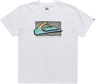 QUIKSILVER Shirt Tshirt Oberteil RETRO FADE T-Shirt 2025 optic white Oberteil
