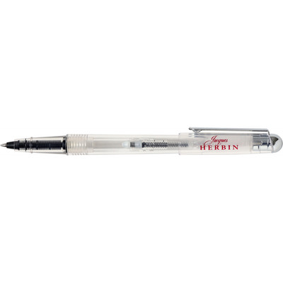 Jacques Herbin 6x Tintenroller mit Kolbenkonverter - Transparent 22500T