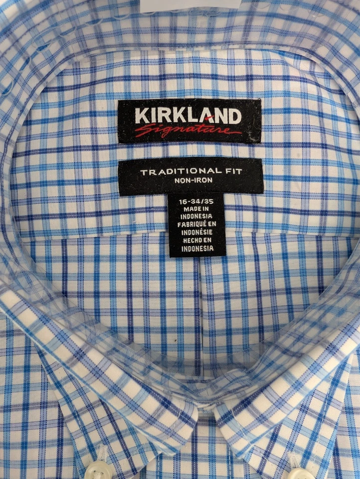 Camisa de vestir Kirkland Signature corte tradicional Foto 4 de 4