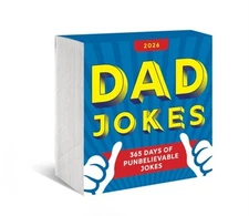 2026 Dad Jokes Boxed Calendar: 365 Days of Punbelievable Jokes (Calendar)