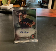 2022 Bowman Platinum Top Prospect Auto Tommy Mace #TOP-4 Cleveland Guardians