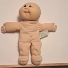 1983 Cabbage Patch Doll Bald Brown Eyes 12" Vintage Clean Collectable