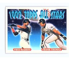 1993 Topps All-Stars Frank Thomas / Fred McGriff #401
