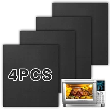 4 Pack Air Fryer Liners for Nuwave Bravo Air Fryer Toaster Smart Oven, Baking...