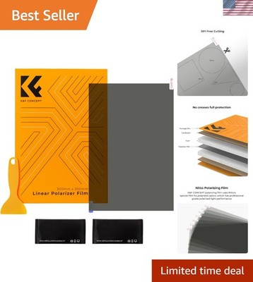 High-Performance 7.87x11.81 Polarized Film with Tools for Easy Application