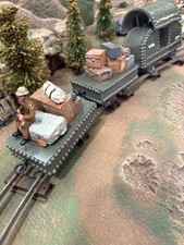 WWI British Simplex Turtle- BR057 54mm Set with Figures and Rail