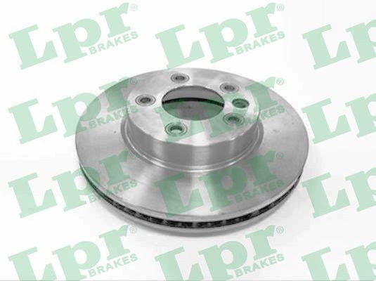 Disque de frein P2010VR LPR pour VW PORSCHE - Solution contre les vibrations au freinage