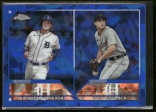 2023 Topps Chrome Update Sapphire Edition Michael Papierski / Cody Sedlock