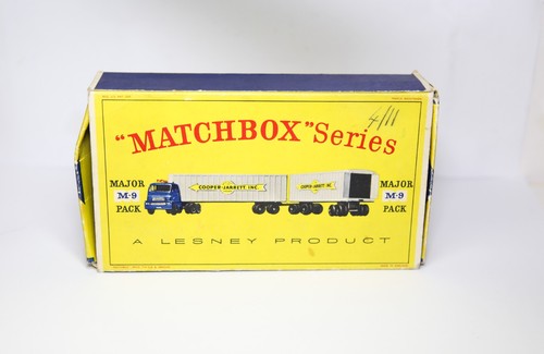 Matchbox Major Pack M-9 Inter State Doble Carguero En Caja Original - De Colección - Imagen 8 de 11