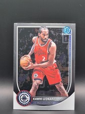 2025-26 Bowman Chrome - Kawhi Leonard #BCV-118 - NBA Los Angeles Clippers