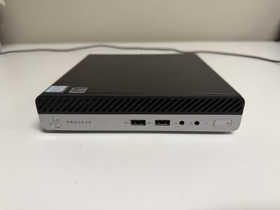 ✓ HP ProDesk 400 G3 DM ✓ i3-7100T CPU @ 3.40GHz ✓ 4GB ✓ 500GB