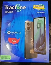 Tracfone Motorola Moto G 5G 128GB CDMA LTE - Gray