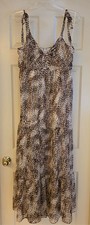 Express Womens Animal Print Maxi Dress Size Small NWT