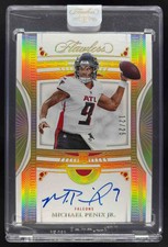 2024 Panini Flawless Rookie Debut Signatures #2 Michael Penix Jr. RC Auto /25
