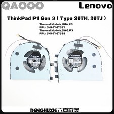 5H40Y67587 For Lenovo ThinkPad X1 Extreme Gen 3 20TK, 20TL CPU Cooling fan