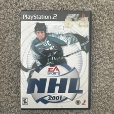 NHL 2001 -Sony PlayStation PS2- CIB Complete Tested Video Game 