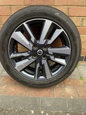 Nissan Micra K14 2017-2023 ,16" Alloy Wheel and good tyre 195/55R15