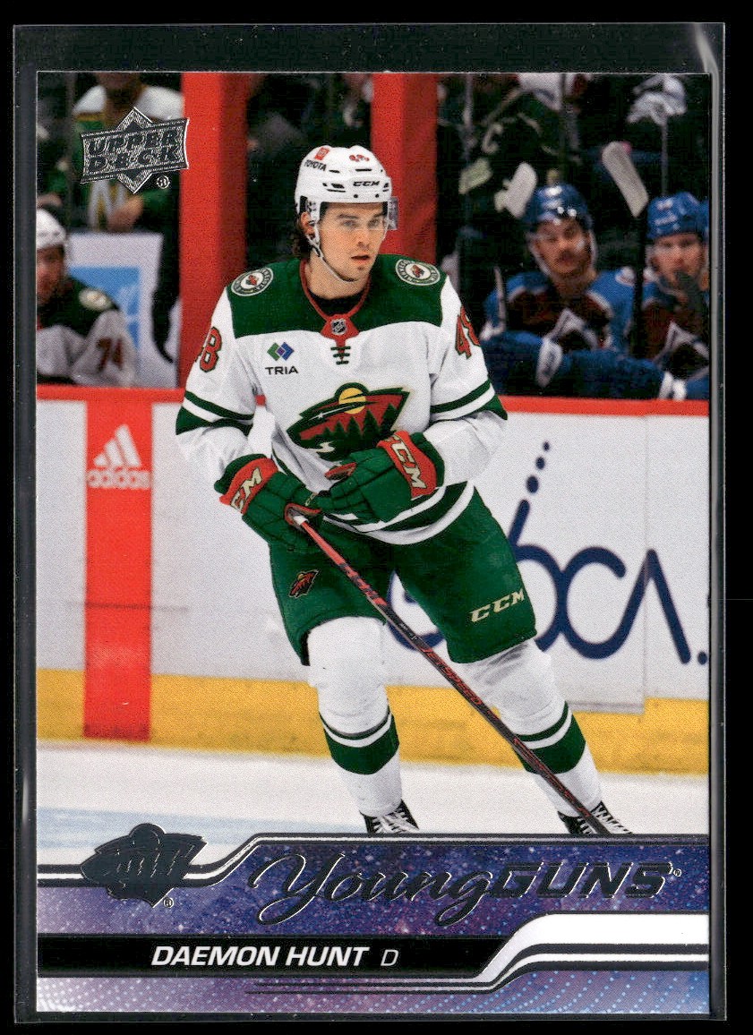 2023-24 Upper Deck #494 Daemon Hunt