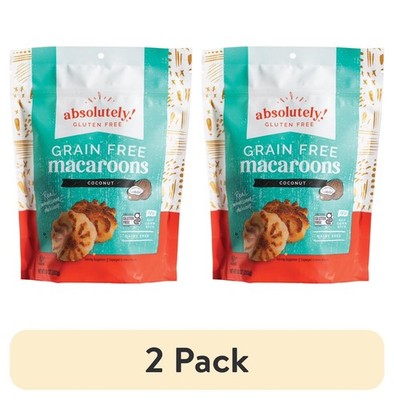 2pack, Absolutely Gluten Free Coconut Macaroon Cookies, 10oz