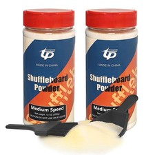 TORPSPORTS Shuffleboard Sand Wax Medium Speed Shuffleboard Powder Set, Shufflebo