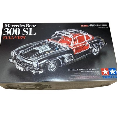 Tamiya 1/24 Full-View Mercedes-Benz 300 SL Clear Body Unassembled Model Kit