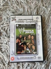 WWE Tagged Classics - WrestleMania 2000 DVD (2 Disc Set) WWF RARE