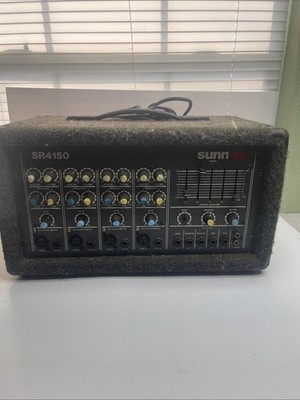 Fender Sunn Powered Mixer SR-4150 Graphic Equalizer Vintage